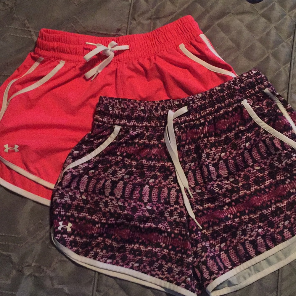 Lot of 2 Under Armour shorts- women’s XS